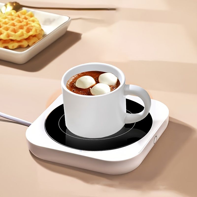 Coffee Mug Warmer For Desk; Smart Coffee Warmer Plate For Heating Milk; Tea And Hot Chocolate