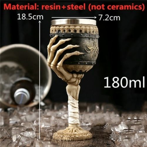 450ml Ceramic Tiki Mug Creative Porcelain Beer Wine Mug Cup Bar Tool -